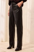 BLACK FRT FLY BARREL PANT