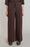 Flowy Wide Leg Pant-Dark Chocolate