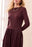 FUDGE L/S MIXED MEDIA MAXI DRESS