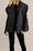 Quilted Boxy Vest-Black