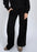 BLACK PRIDA SOFT KNIT STRAIGHT LEG PANTS