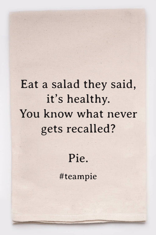 Teampie witty and comical Kitchen Tea Towel