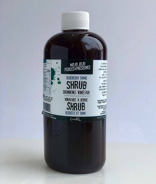 Blueberry Thyme Shrub Drinking Vinegar