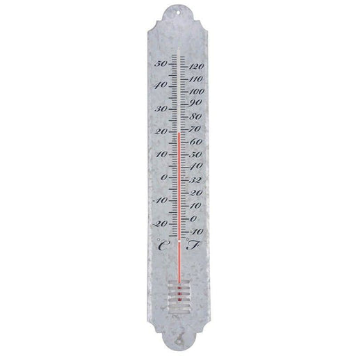 Old Zinc Thermometer