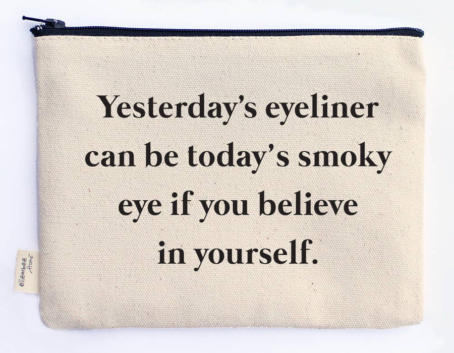 Smoky Eyes sassy & comical Zipper Pouch