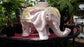 Elephant Statue Red