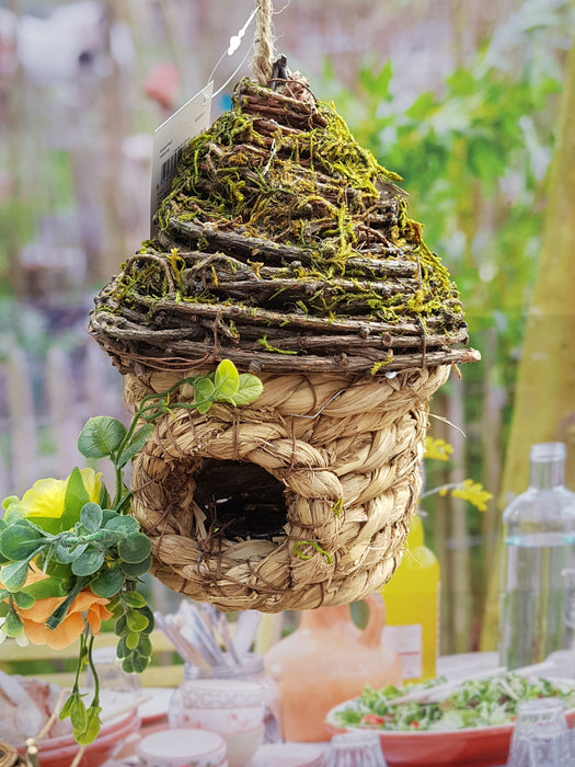 Straw birdhouse *top seller