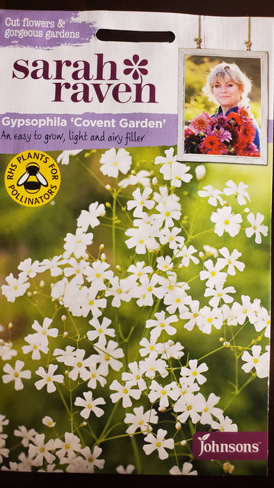 Gypsophila 'Covent Garden' - Seed Packet - Sarah Raven