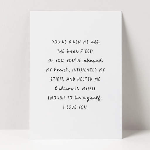 The Lettery Studio - Mother's Day Card - Quote