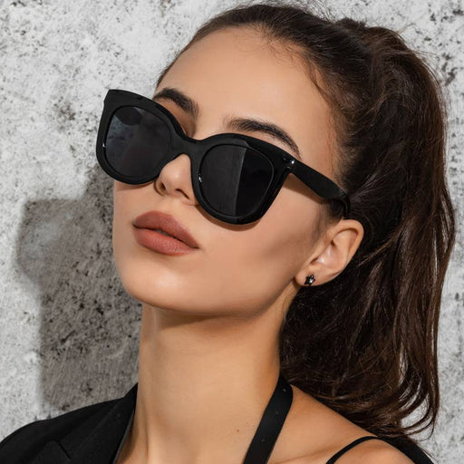 Round Cat Eye Sunglasses