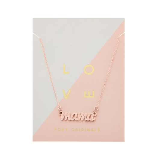 Mama Script Necklace | Mama Jewellery, Gift for Mom, Mother