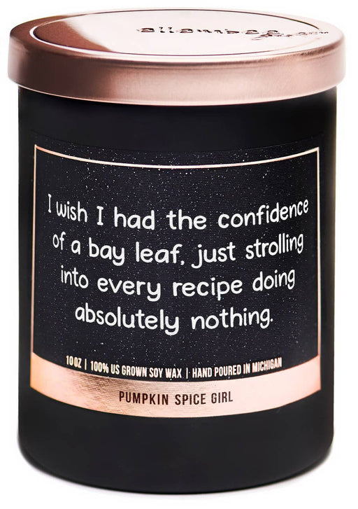 Bay leaf does nothing soy wax candles with funny sayings