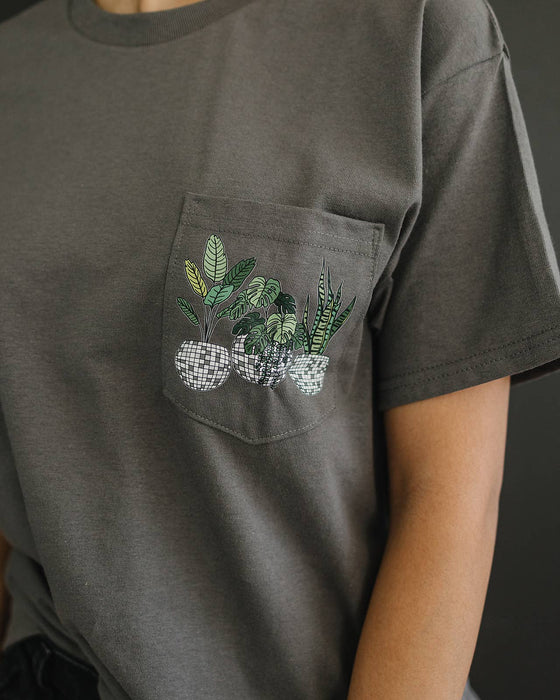 Disco Ball Houseplant Graphic Tee | Plant Lover Gifts
