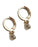 Minimalist Cute Gold Mini Crystal Rhinestone Dangle Earrings