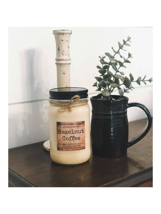 Hazelnut Coffee Scented Candle