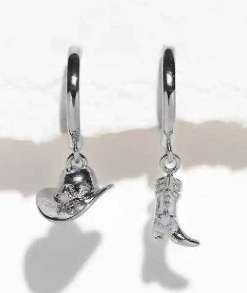 Hats & Boots Earrings