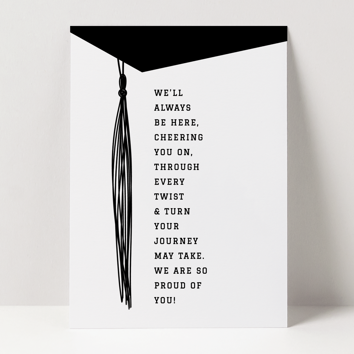 The Lettery Studio - Graduation Card - Quote — Dutch Growers Regina
