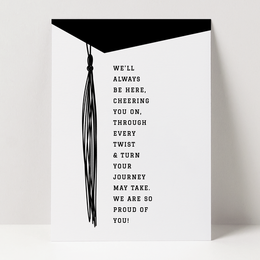 The Lettery Studio - Graduation Card - Quote