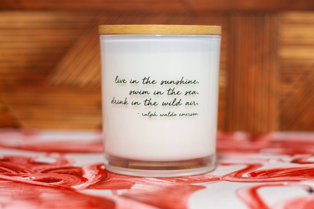 Live in the Sunshine Summer Soy Candle