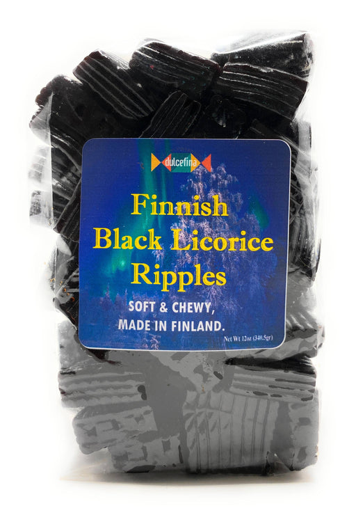 Finnish Licorice Ripples 12oz Bag