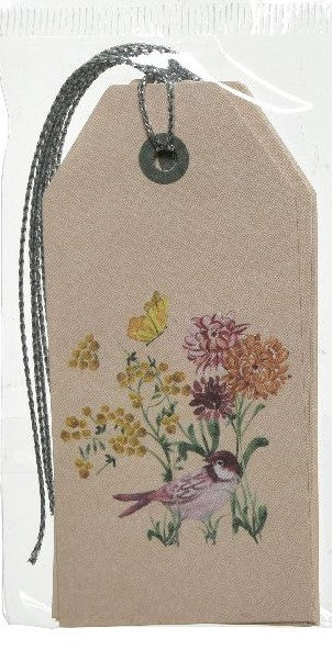 gift tags floral