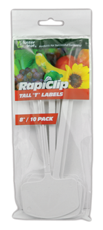 Label - Rapiclip - Tall 'T' - 8"
