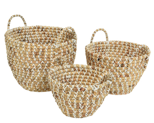 Basket Woven w/ white