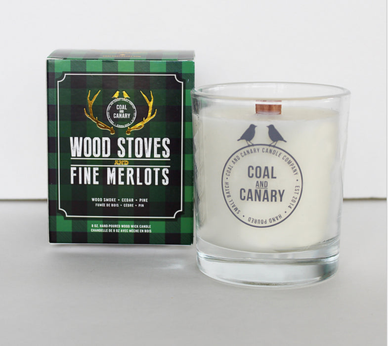 Coal and Canary - Candle Wood Stoves and Fine Merlots