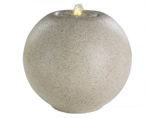 Fountain - Granite Sphere Light