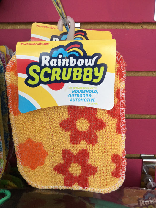 Rainbow Scrubby Sponge Small