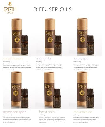 Earth Luxe Diffuser Oil Assorted Scents
