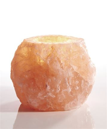 Earth Luxe Himalayan Crystal Salt Natural Tealight Candle Holder