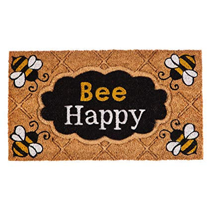 Bee Happy Coir Mat