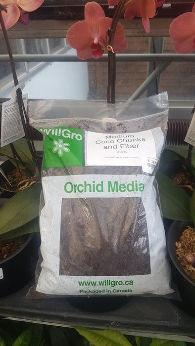 Medium Coco Chunks and Fiber - Orchid Media 3L