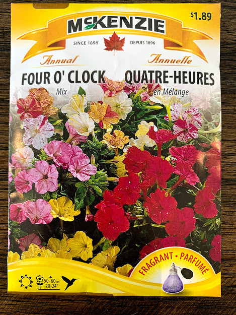 Four O'Clock Mix - Seed Packet