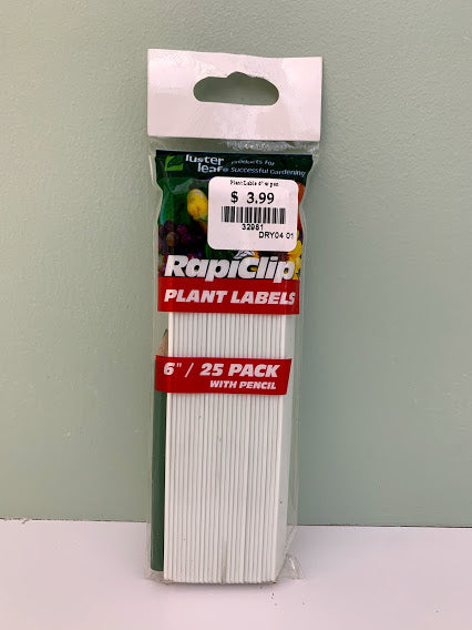Luster Leaf - Rapiclip - 6" Plant Labels w/ Pencil