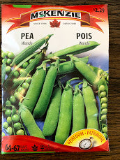 Pea Seeds  -Seed Packets