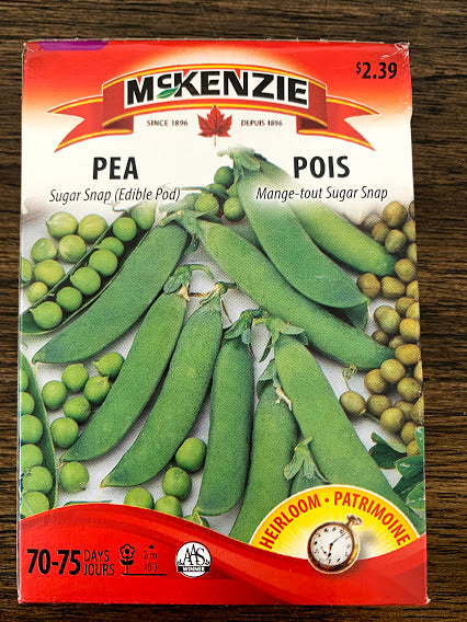 Pea Seeds -Seed Packets