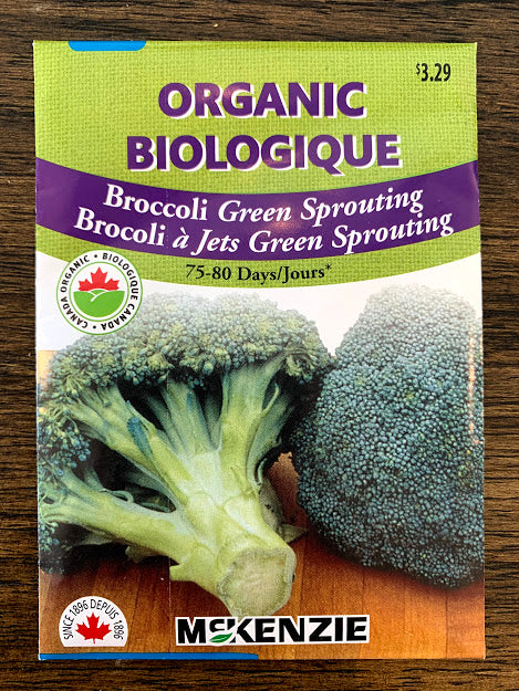 Broccoli Seeds- Seed Packets