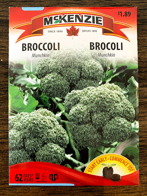 Broccoli Seeds- Seed Packets