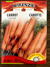 Carrot Seeds -Seed Packets