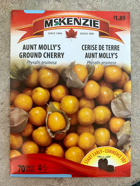 Aunt Molly's Ground Cherry Seeds - Seed Packet