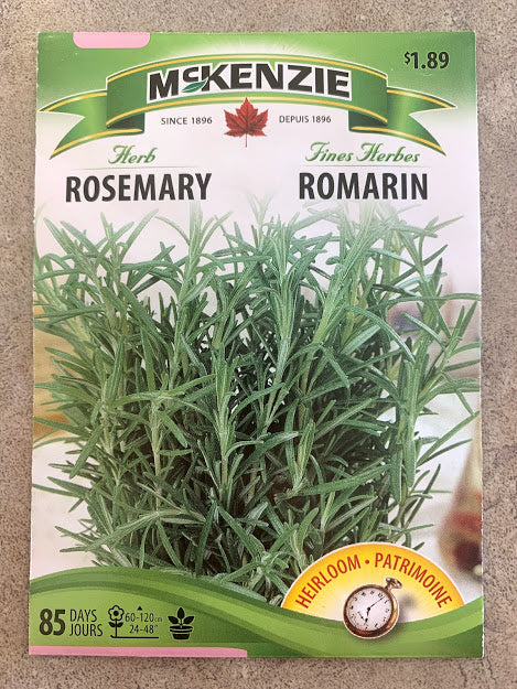 Herb - Seed Packet - Rosemary
