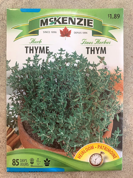 Herb - Seed Packet - Thyme