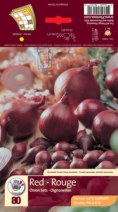 Onion - Red 80 Pack