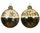 Ornament - Gold w/Writing