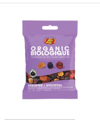 Jelly Belly - Organic Fruit Snacks 60g Bag