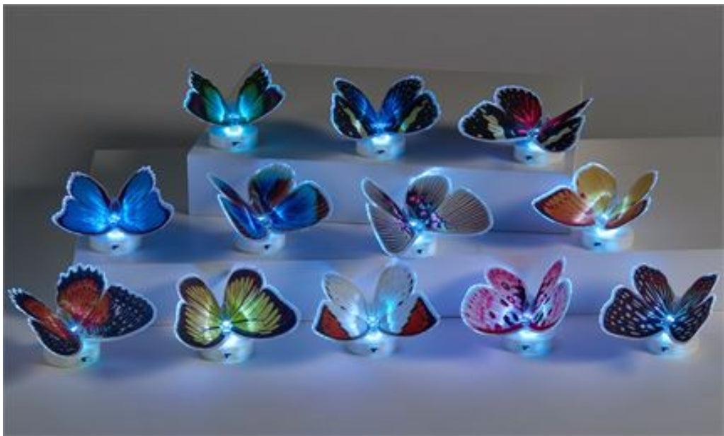 Butterfly Fibre Optic LED