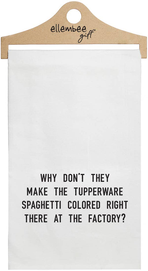 Why don't they make the Tupperware | WhiteKitchen Towel