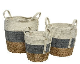 Cornleaf Medium Basket with Handles